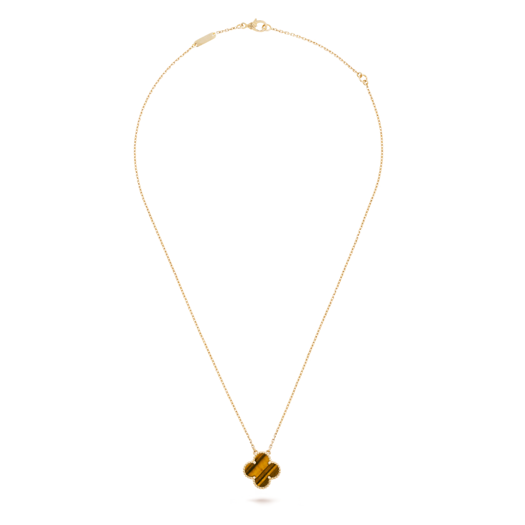 Collier avec pendentif | Or/Tigre