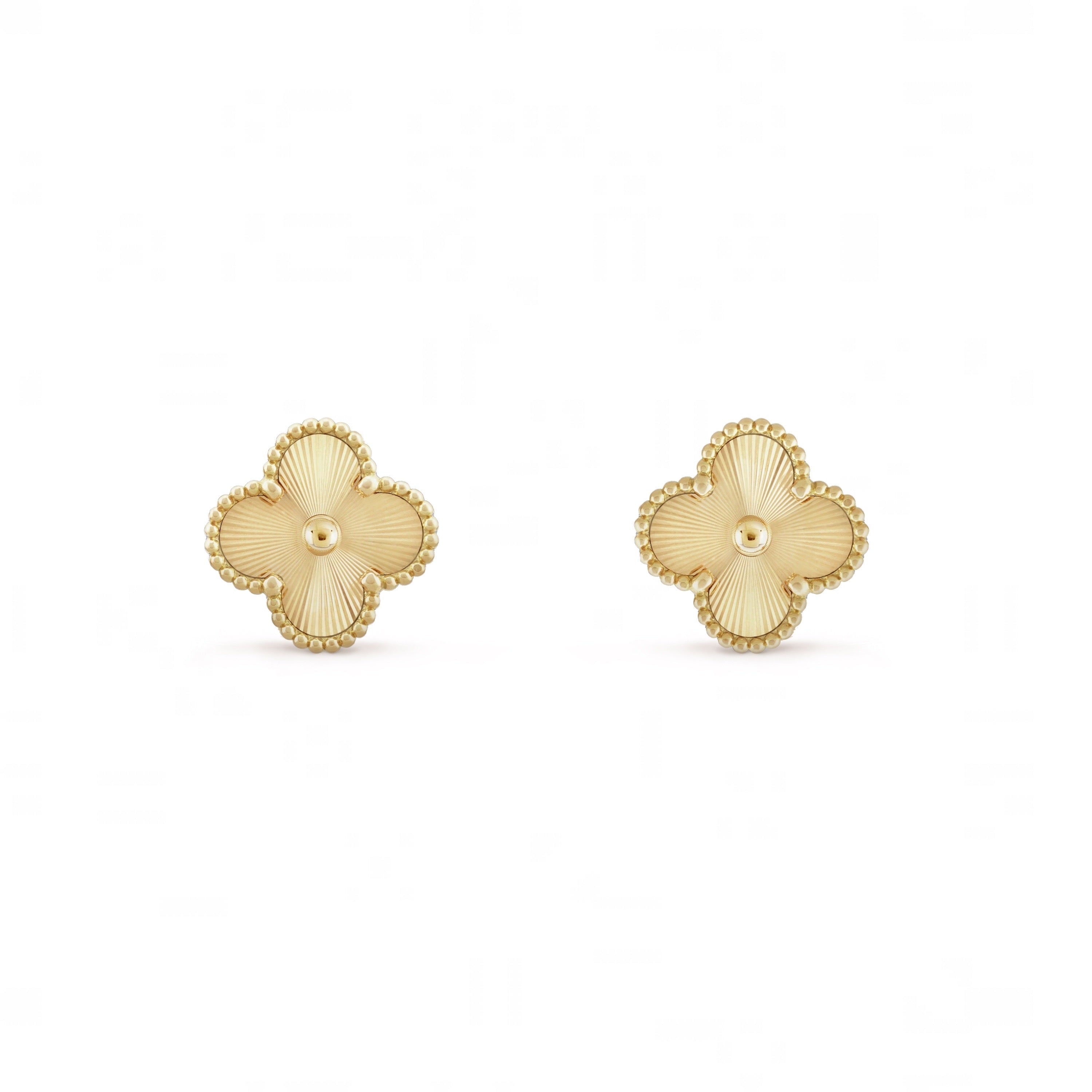 Boucle d'oreille avec motif à pendentif | Or