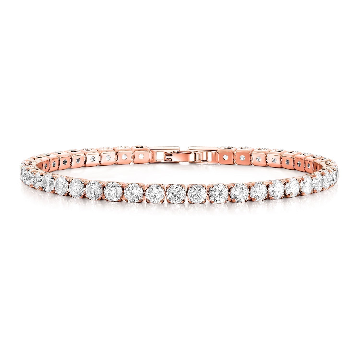 Bracelet Tennis | Or Rose