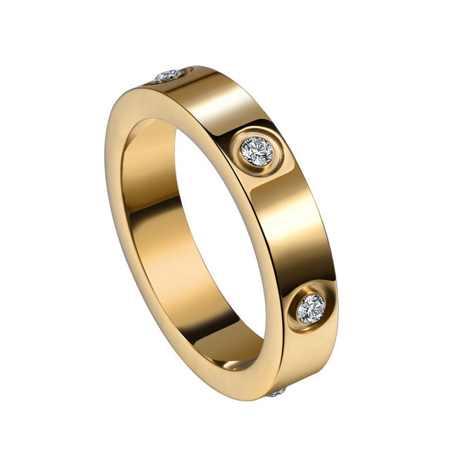 Bague avec gemme intemporelle | Or