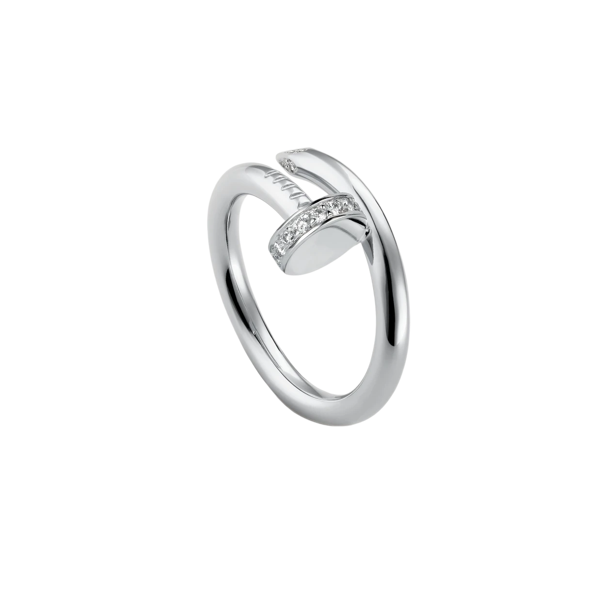 Anello Spike Gem | Argent