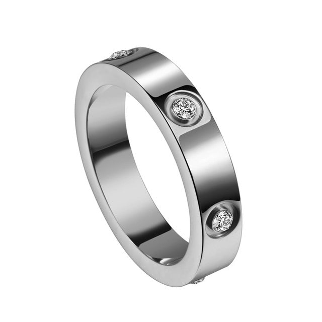 Bague avec gemme intemporelle | Argent